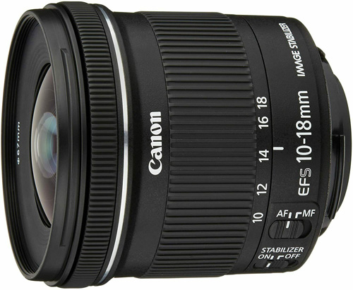 Canon EF-s 10-18mm f4.5-5.6 IS STM Lens